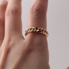 画像をギャラリービューアに読み込む, K18製 喜平リング 10~12号 6面ダブル 5.6mm幅 ハード 納期約1~4週間