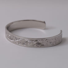 画像をギャラリービューアに読み込む, 手彫り プラチナバングル 幅9mm 【オーダー実績】