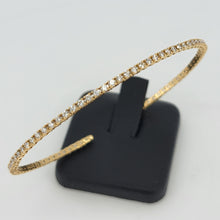 画像をギャラリービューアに読み込む, K18 ダイヤモンド 1カラット バングル 18金 【受注生産/納期約6-8週間】