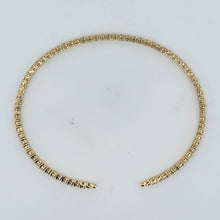 画像をギャラリービューアに読み込む, K18 ダイヤモンド 1カラット バングル 18金 【受注生産/納期約6-8週間】