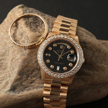 画像をギャラリービューアに読み込む, ロレックス デイデイト 18238 ベゼル ダイヤモンド アフター加工【受注生産】