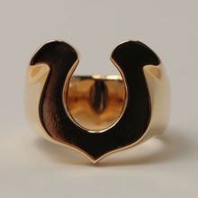 画像をギャラリービューアに読み込む, K18 馬蹄 リング 【受注生産】