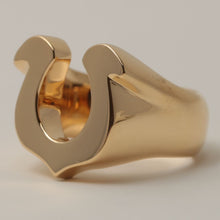 画像をギャラリービューアに読み込む, K18 馬蹄 リング 【受注生産】