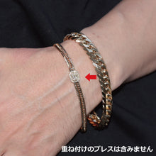 画像をギャラリービューアに読み込む, K18 ダイヤ付き 喜平ブレスレット 12面トリプル 13g 20cm 18金 イエローゴールド 納期3-4週間【特別企画品】