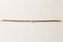 画像をギャラリービューアに読み込む, K18 ダイヤ付き 喜平ブレスレット 12面トリプル 13g 20cm 18金 イエローゴールド 納期3-4週間【特別企画品】